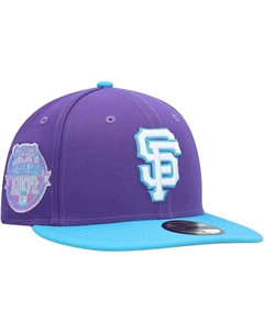 Мужская фиолетовая приталенная шляпа San Francisco Giants Vice 59FIFTY New era