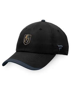 Мужская фирменная черная регулируемая шапка Vegas Golden Knights Authentic Pro Rink Pinnacle Fanatics