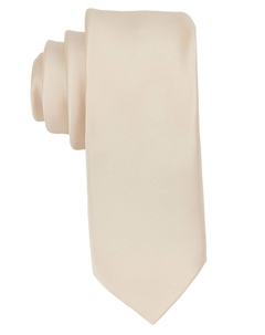 Мужской атласный однотонный удлиненный галстук Construct