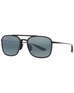 Солнцезащитные очки унисекс KEOKEA 55, MJ00068355-X, черный Maui jim