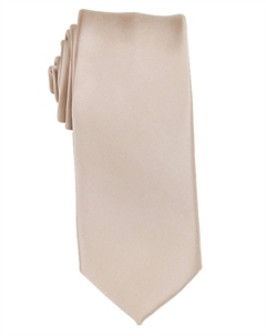 Мужской атласный однотонный галстук Construct