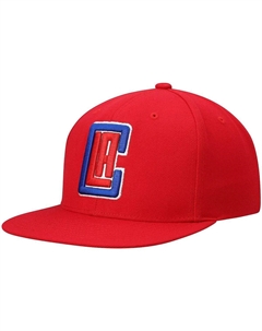 Мужская красная кепка Snapback LA Clippers Ground 2.0 Mitchell and ness
