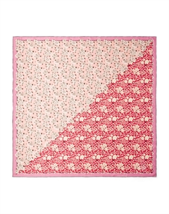 Шелковый платок, розовый Prada