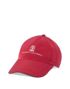 Водонепроницаемая бейсболка, красный Brunello cucinelli