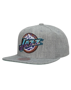 Мужская кепка Snapback Classics 2.0 цвета лиственного дерева верескового цвета Utah Jazz Hardwood Classics 2.0 Mitchell and ness