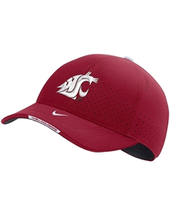 Мужская малиновая шляпа Washington State Cougars Classic99 с логотипом Swoosh Performance Flex. Nike