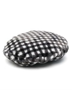 Шапка из искусственного меха с нашивкой-логотипом, черный Kangol