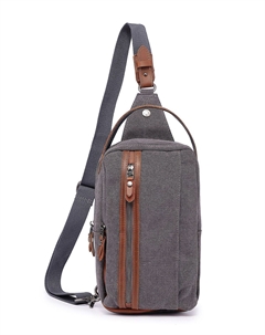 Холщовая сумка-трансформер Madrone, серый Tsd brand