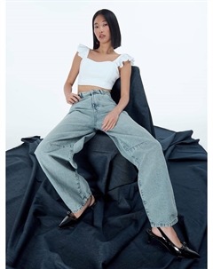 Джинсы baloon с высокой посадкой Твое