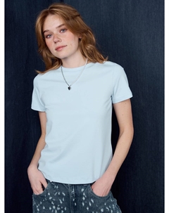 Плотная базовая свободная футболка Твое