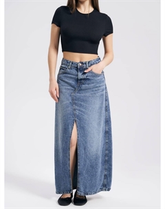 Юбка джинсовая миди с разрезами Твое