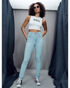 Джинсы скинни с высокой талией Твое