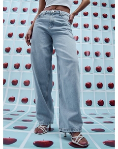 Джинсы багги с высокой талией Твое