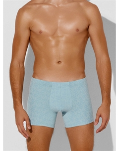 Трусы боксеры мужские голубые Mark formelle