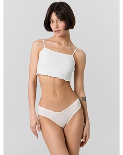 Трусы бразилиана женские кремовые Mark formelle