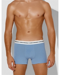 Трусы боксеры мужские голубые Mark formelle