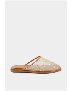 Мюли из текстиля Mario berlucci