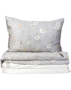 Комплект постельного белья семейный 300TC, цвет серый Lameirinho