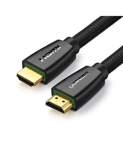 Кабель интерфейсный HDMI-HDMI 40408_ M/M, 1 м, черный Ugreen