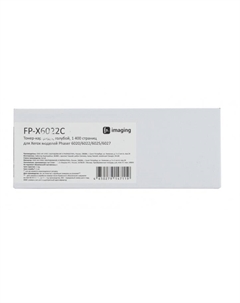Тонер-картридж F+ FP-X6022C голубой, 1 400 страниц, для Xerox моделей Phaser 6020/6022/6025/6027 Fplus
