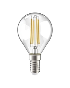 Лампа светодиодная LLF-G45-5-230-30-E14-CL филаментная G45 шар прозрачный 5Вт 230В 3000К E14 серия 360° Iek
