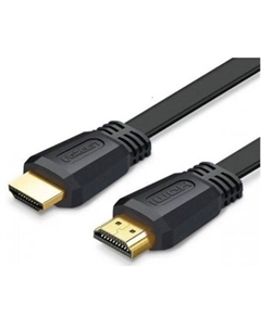 Кабель ED015 50821_ плоский, HDMI Flat Cable. длина 5м. цвет: черный Ugreen
