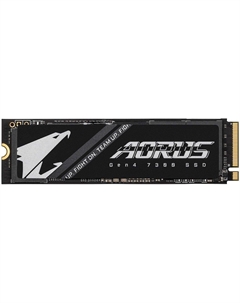 Накопитель SSD M.2 2280 AG4732TB N 2TB, 7300/6850MB/s, TBW 1400, MTBF 1.6M Gigabyte