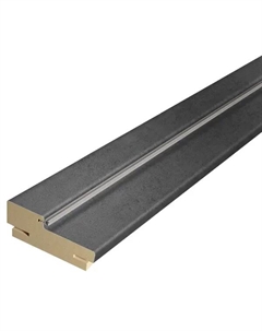 Комплект дверной коробки Сохо/Сиэтл телескопический 2070x74x2.8 мм ПВХ цвет лофт темный (2.5шт.) Velldoris