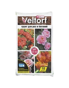 Грунт для роз и бегоний 10 л Без бренда