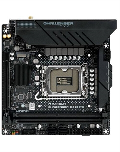 Материнская плата Challenger H810ITX WIFI, Socket LGA 1851, Intel H810, mini-ITX, BULK Maxsun