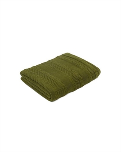 Плед из хлопка с буклированной вязкой Essential Tkano