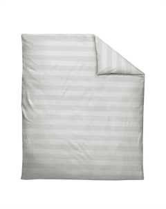 Пододеяльник из мако-сатина с жаккардовой полосой 21maison