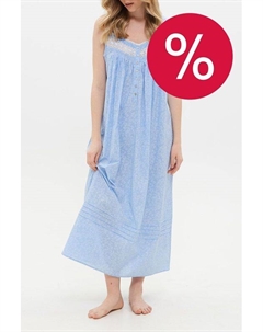 Ночная сорочка хлопковая с кружевом Eileen west