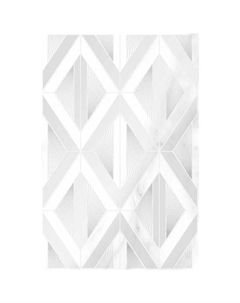 Декор настенный Сапфир 20х30 см светло-серый Unitile