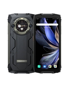Смартфон Blackview BV9300 Pro, 6.7" 1080x2388 IPS, MediaTek Helio G99, 8Gb RAM, 256Gb, 3G/4G, NFC, Wi-Fi, BT, 2xCam, 2-Sim, 15.1 А·ч, USB Type-C, Android 13, черный (BV9300PRO-8256BLA)