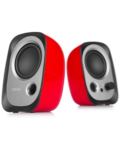 Акустика 2.0 Edifier R12U, 4 Вт, красный