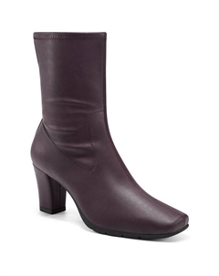 Женские ботильоны на каблуке цвета корицы, фиолетовый Aerosoles