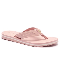 Пляжные тапочки, коричневый Tommy hilfiger