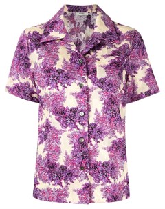 Goen j рубашка с цветочным принтом s фиолетовый Goen.j