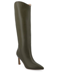 Женские ботинки из пеноматериала Rehela Tru Comfort на каблуке-шпильке, зеленый Journee collection