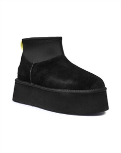 Ботинки кожаные зимние, черный Ugg