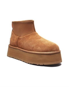 Ботинки кожаные зимние, коричневый Ugg