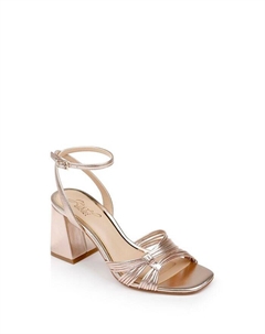 Женские сандалии под платье Michelle, розовый Jewel badgley mischka