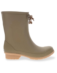 Женские классические непромокаемые ботинки со средней завязкой, зеленый Chooka