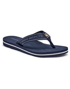 Пляжные тапочки, синий Tommy hilfiger