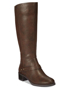 Сапоги для верховой езды с драгоценными камнями, коричневый Easy street