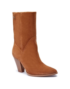 Кожаные ковбойские сапоги, коричневый Tommy hilfiger