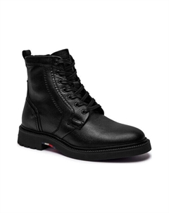 Кожаные высокие сапоги комфорт, черный Tommy hilfiger