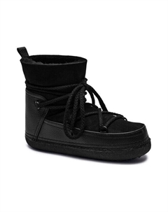 Кожаные зимние сапоги, черный Inuikii