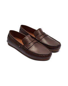 Кожаные мокасины, коричневый Tommy hilfiger